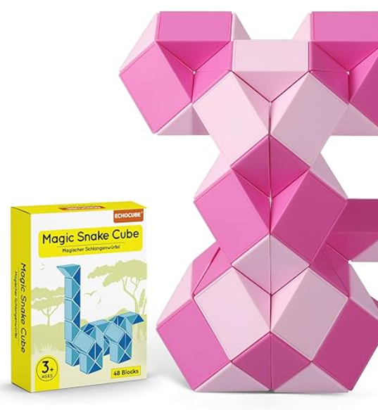 Magiczny wąż 48 bloków-PK, Magic Snake Ruler Twist Puzzle Party Favours Gifts